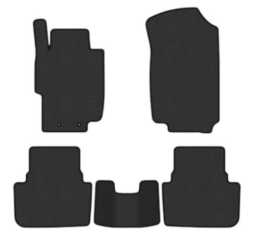 EVA коврики в салон авто EVAtech для Accord MT (Mechanical seats) Honda 2003-2008 7 поколение Sedan EU HA3964CV5LA2RBB