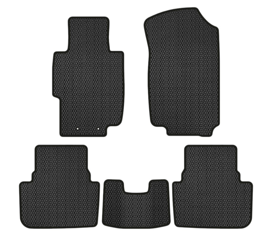 EVA коврики в салон авто EVAtech для Accord AT (Mechanical seats) Honda 2003-2008 7 поколение Combi EU HA3951CG5LA2RBB