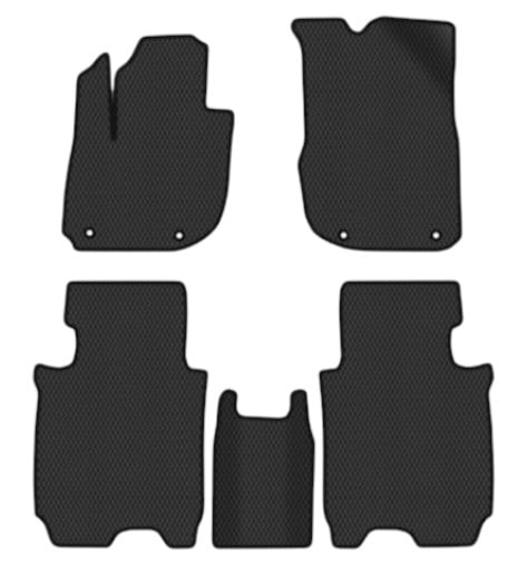 EVA коврики в салон авто EVAtech для HR-V (RV) Hybrid Honda 2021 3 поколение SUV EU HA42168C5TL4RBB