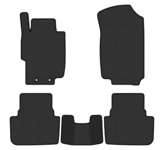 EVA коврики в салон авто EVAtech для Accord MT (Mechanical seats) Honda 2003-2008 7 поколение Sedan EU HA3962CV5TL2RBB