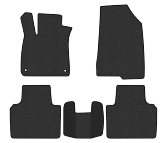 EVA коврики в салон авто EVAtech для Accord (CV) Hybrid Honda 2017-2022 10 поколение Sedan USA HA41795CV5HA2RBB