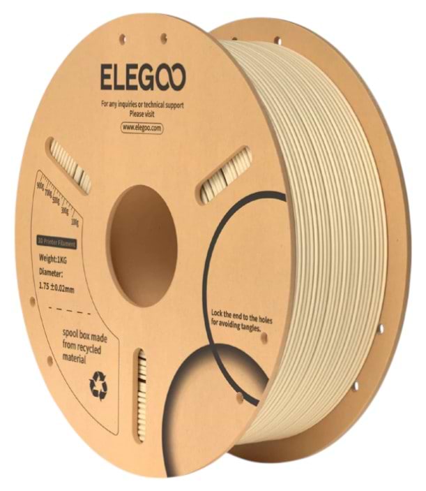 Нитка для PLA-картриджа Elegoo Filament 1.75 мм бежевый (50.203.0168)