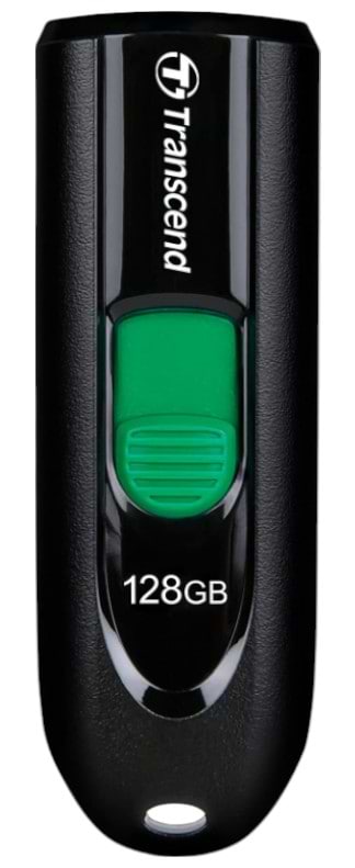Флеш USB Transcend JetFlash 790C 128GB USB 3.2 Type-C Black (TS128GJF790C)