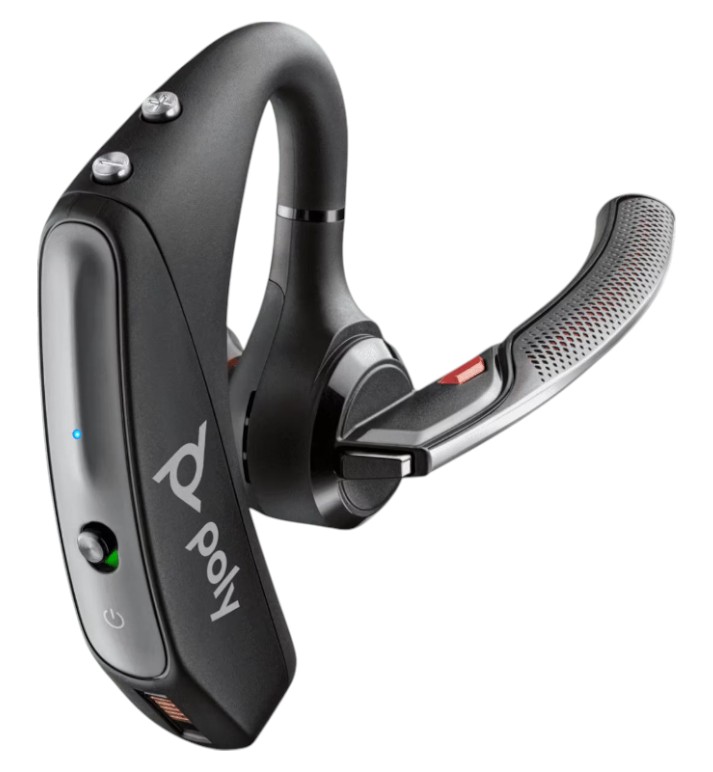 Bluetooth-гарнітура Poly In-ear Poly Voyager 5200 UC BT600 USB-A Acoustic fence Black (7K2E1AA) - Фото 1