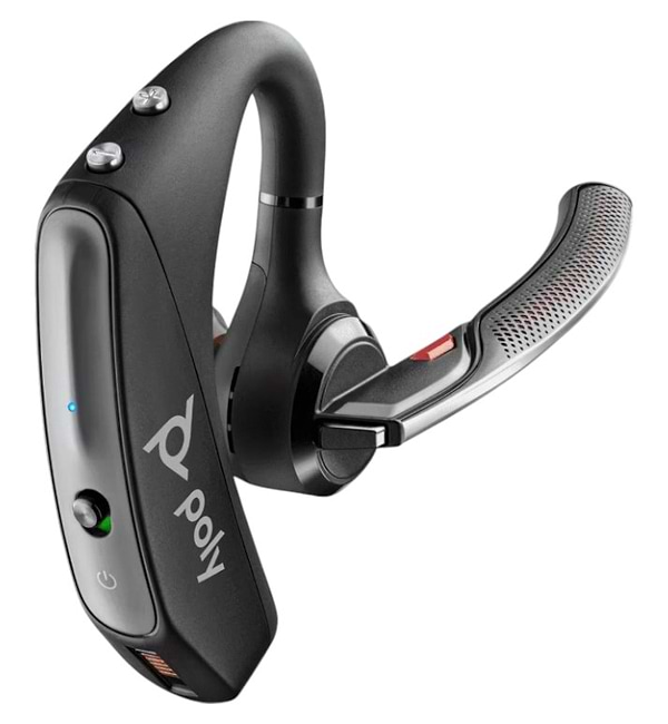 Фото - Bluetooth-гарнітура Poly In-ear Poly Voyager 5200 UC BT600 USB-A Acoustic fence Black (7K2E1AA)