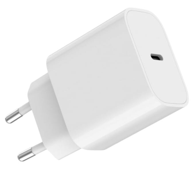 Мережевий зарядний пристрій Gembird 1xType-C PD20W White (TA-UC-PD20-01-W)