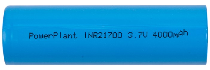 Аккумулятор тип 21700 PowerPlant 21700 3.7V 4000mAh (Chinese cell) (AA620326)