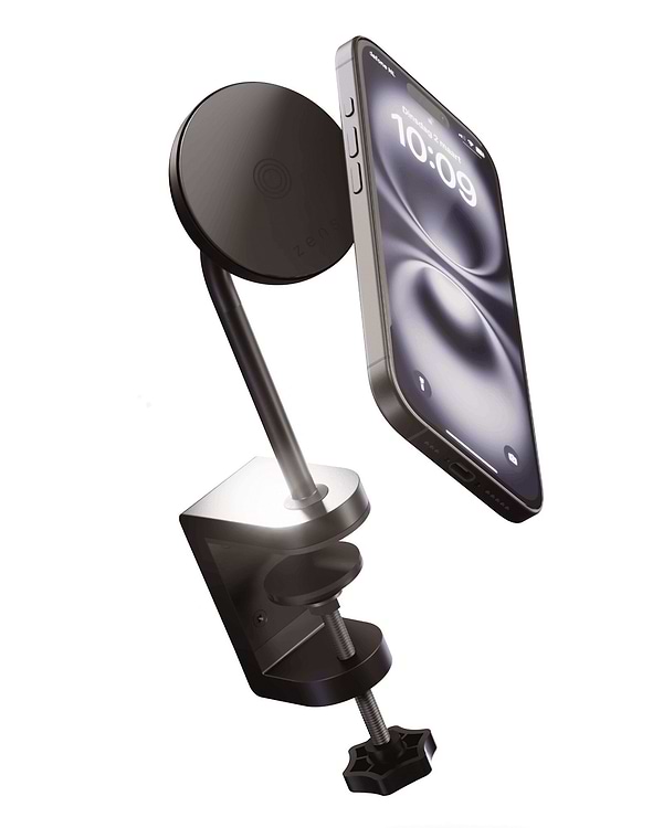 Фото - Бездротовий зарядний пристрій Zens Office Charger Mount Pro 2 Wireless Black (ZESC19B/00)