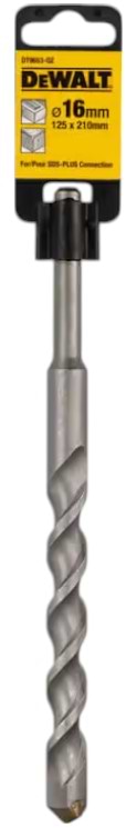 Бур DeWALT SDS-Plus 16x125x210 мм (DT9653)