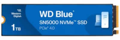 SSD-накопитель внутренний Western Digital G4 M.2 NVME 1TB BLUE SN5000 (WDS100T4B0E)