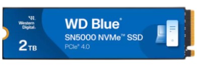 SSD-накопичувач внутрішній Western Digital G4 M.2 NVME 2TB BLUE SN5000 (WDS200T4B0E)