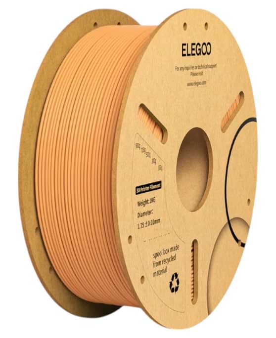 Нитка для PLA-картриджа Elegoo Plus Filament 1.75 мм оранжевый (50.203.0073)