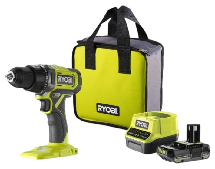 Дриль-шуруповерт Ryobi ONE+ RDD18-1C20S + сумка (5133005519) - Фото 1