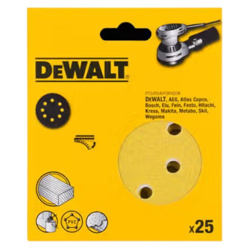 Фото - Лист шлифовальный DeWALT 125 мм 25 шт. (DT3116XM)