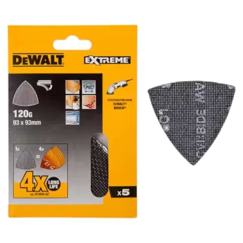 Фото - Лист шліфувальний DeWALT EXTREME 93 мм 5 шт. (DTM3093)