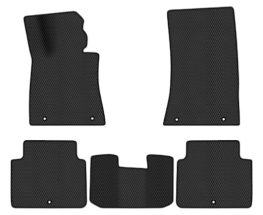 EVA коврики в салон авто EVAtech для Genesis (DH) Hyundai 2014 2 поколение Sedan EU HY11302CD5KH6RBB