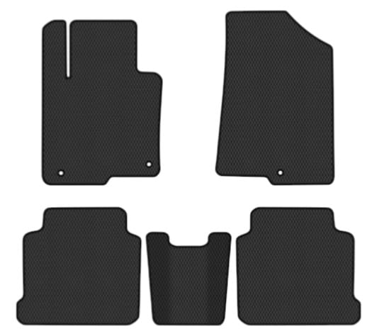 EVA килимки в салон авто EVAtech для Sonata (LF) (3 clips) Hyundai 2014-2019 7 покоління Sedan USA HY12200CV5KH3RBB