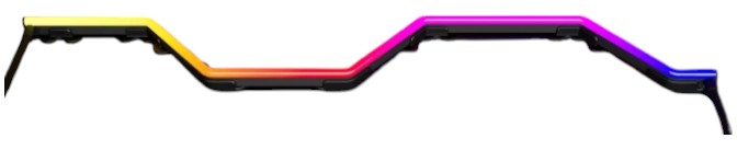 Светодиодная лента Hyte LN60 LED Black NOODLE (ACC-HYTE-LN-60-B)