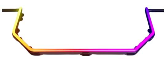 Светодиодная лента Hyte NOODLE LN70 LED Black (ACC-HYTE-LN-70-B)