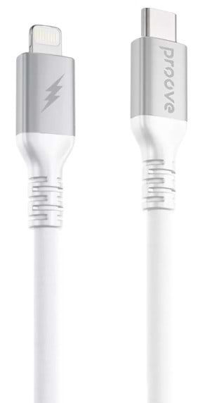 Купити Кабель Proove ReGen Silicone Type-C to Lightning 27w 1m White (CCRS60002102) - Фото 1 Кабель Proove ReGen Silicone Type-C to Lightning 27w 1m White (CCRS60002102) - Фото 1