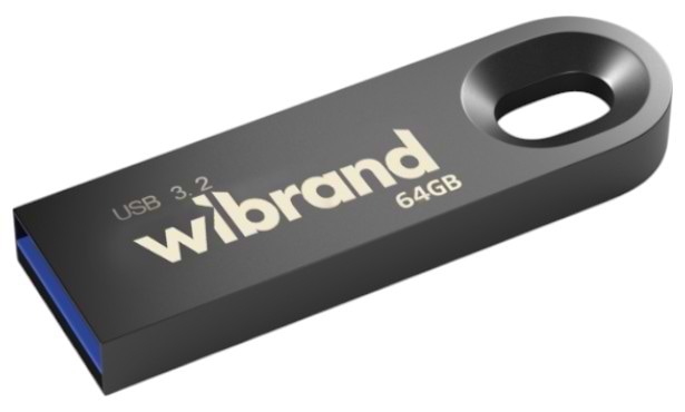 Флеш USB Wibrand USB 3.2 Gen1 Eagle 64GB Grey (WI3.2/EA64U10G)