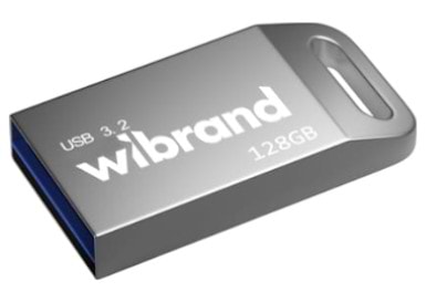 Флеш USB Wibrand USB 3.2 Gen1 Ant 128GB Silver (WI3.2/AN128M4S)