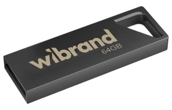 Фото - Флеш USB Wibrand USB 2.0 Stingray 64Gb Grey (WI2.0/ST64U5G)