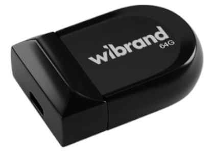 Флеш USB Wibrand USB 2.0 Scorpio 64Gb Black (WI2.0/SC64M3B)