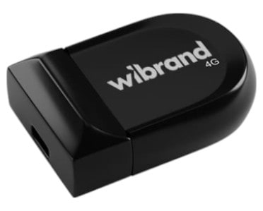Флеш USB Wibrand USB 2.0 Scorpio 4Gb Black (WI2.0/SC4M3B) - Фото 1