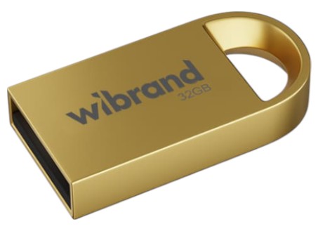 Флеш USB Wibrand USB 2.0 Lynx 32Gb Gold (WI2.0/LY32M2G)