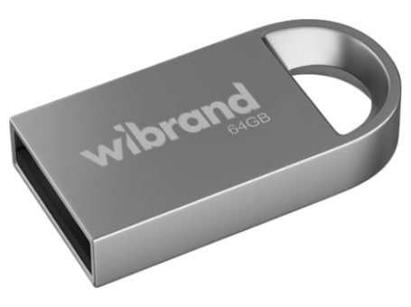 Флеш USB Wibrand USB 2.0 Lynx 64Gb Silver (WI2.0/LY64M2S)