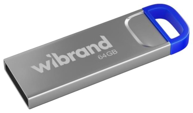 Флеш USB Wibrand USB 2.0 Falcon 64Gb Blue (WI2.0/FA64U7U)