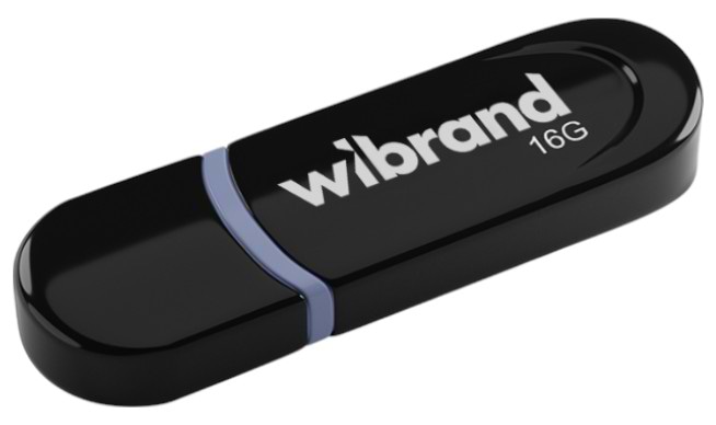 Флеш USB Wibrand USB 2.0 Panther 16Gb Black (WI2.0/PA16P2B)