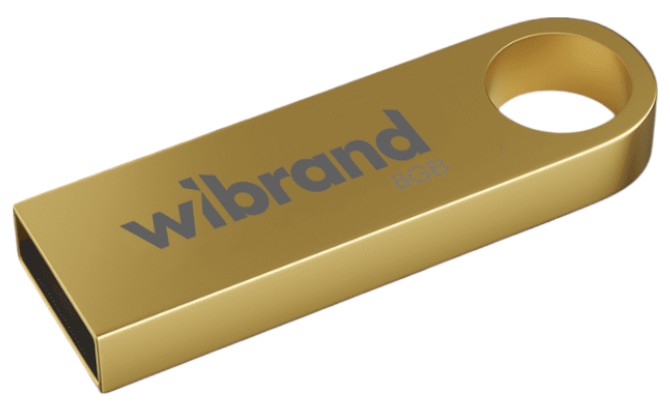 Фото - Флеш USB Wibrand USB 2.0 Puma 8Gb Gold (WI2.0/PU8U1G)