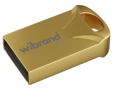Флеш USB Wibrand USB 2.0 Hawk 8Gb Gold (WI2.0/HA8M1G)
