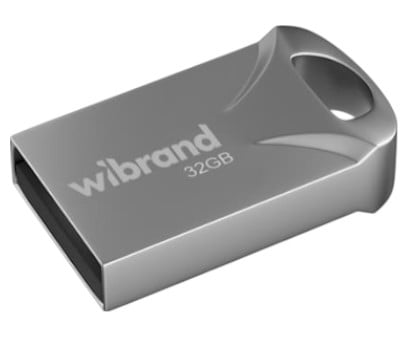 Флеш USB Wibrand USB 2.0 Hawk 32Gb Silver (WI2.0/HA32M1S)