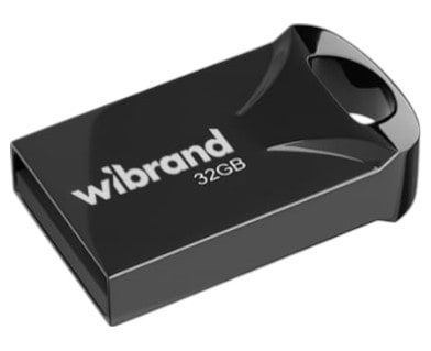 Флеш USB Wibrand USB 2.0 Hawk 32Gb Black (WI2.0/HA32M1B)