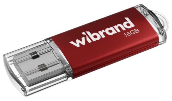 Флеш USB Wibrand USB 2.0 Cougar 16Gb Red (WI2.0/CU16P1R)
