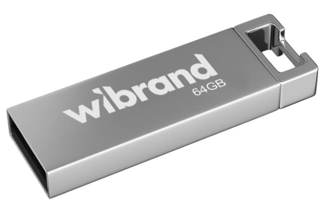Флеш USB Wibrand USB 2.0 Chameleon 64Gb Silver (WI2.0/CH64U6S)