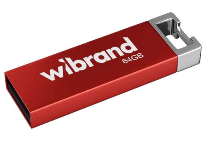 Флеш USB Wibrand USB 2.0 Chameleon 64Gb Red (WI2.0/CH64U6R)
