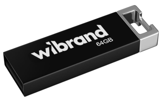 Флеш USB Wibrand USB 2.0 Chameleon 64Gb Black (WI2.0/CH64U6B)