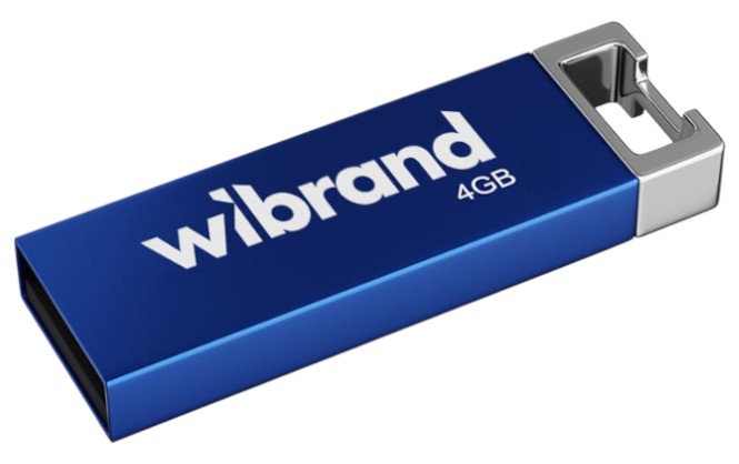 Флеш USB Wibrand USB 2.0 Chameleon 4Gb Blue (WI2.0/CH4U6U)