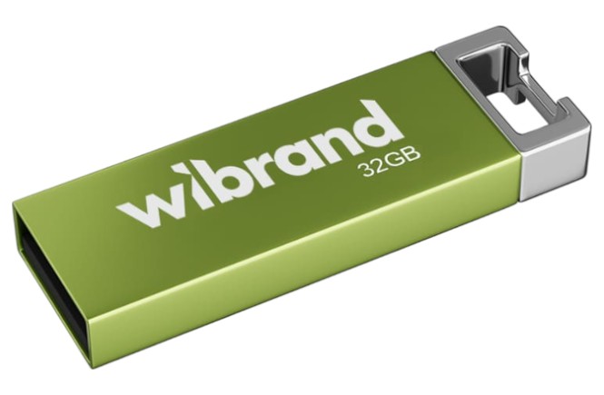 Флеш USB Wibrand USB 2.0 Chameleon 32Gb Light Green (WI2.0/CH32U6LG)