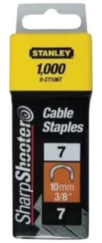Скоби Stanley CABLE тип 7 1000 шт. (1-CT108T)