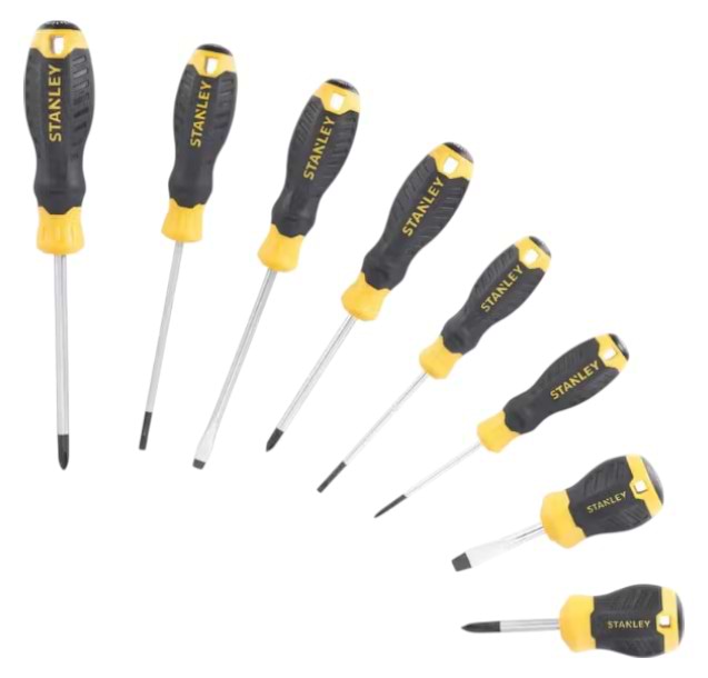 Набір викруток Stanley CushionGrip (STHT16167-0)