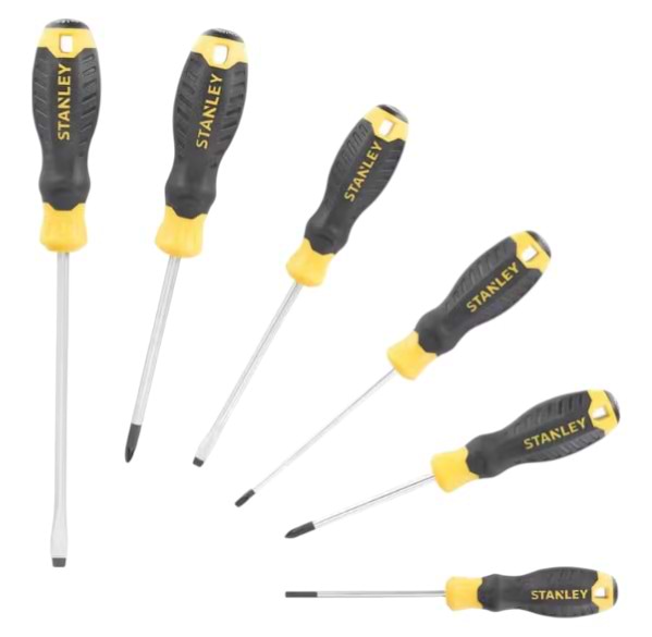 Набір викруток Stanley CushionGrip (STHT16172-0)