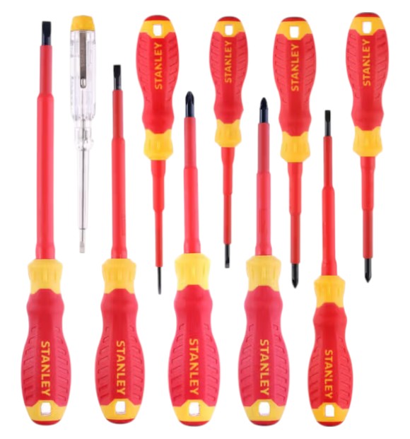 Набор отверток Stanley FatMax VDE 1000v 10 шт. (STHT60032-0)