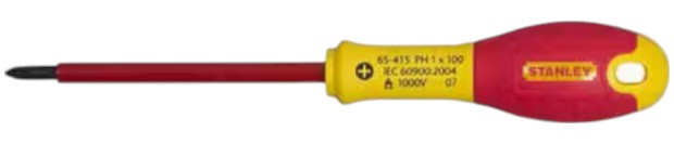 Викрутка Stanley FatMax VDE 1000V Ph0х75 мм (0-65-414)