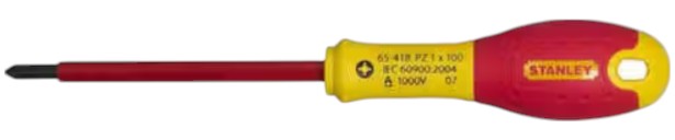 Викрутка Stanley FatMax VDE 1000V Pz0х75 мм (0-65-417)