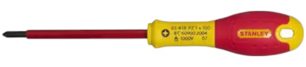 Фото - Отвертка Stanley FatMax VDE 1000V Pz2х125 мм (0-65-419)